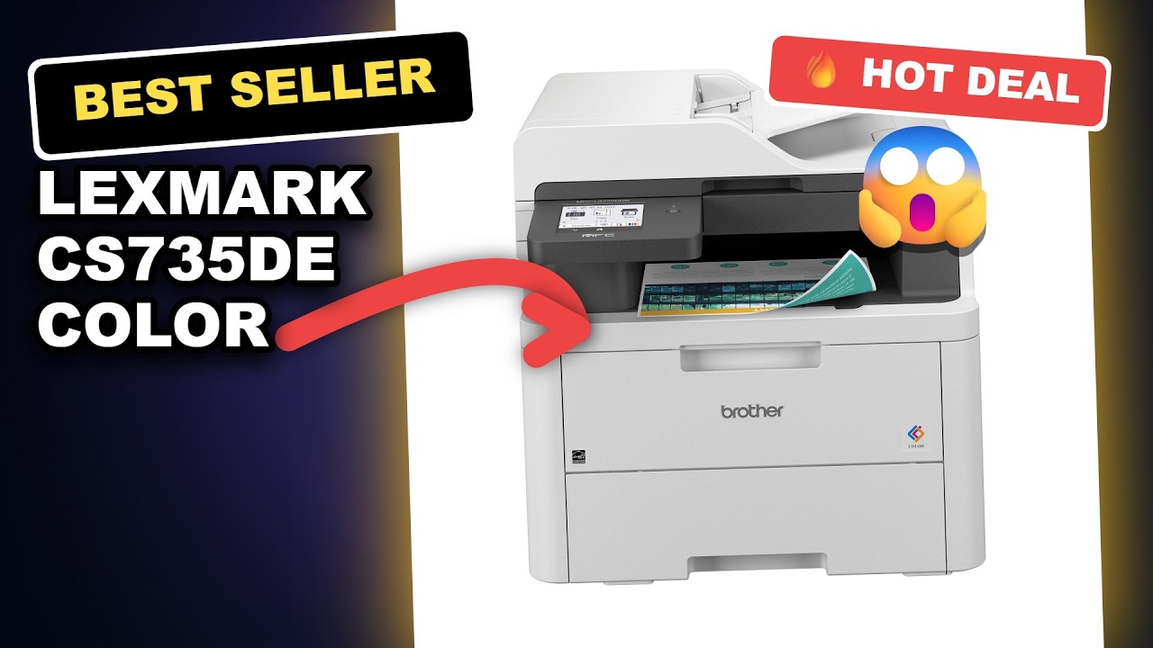 Lexmark CS735de Color Laser Printer Review: Worth It?