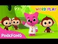 Five Little Monkeys Word Play Pinkfong Songs For Children