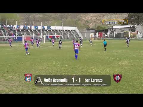 LAF:  Union Aconquija 1 - San Lorenzo 1 (tercera div.)