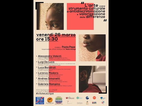 l'arte come strumento culturale di antidiscriminazione e valorizzazione delle differenze