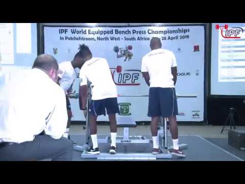 Men M1-M4, 59-74 kg - World Equipped Bench Press Championships 2018