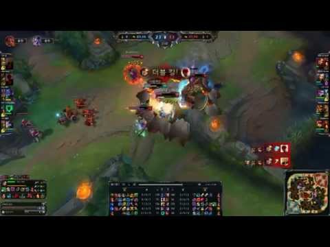 SKT T1 Faker Katarina vs Azir - Faker Stream Full