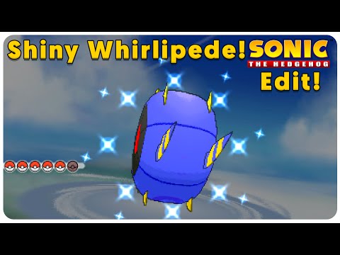 ORAS Shiny Whirlipede Sonic the Hedgehog Texture Edit! - GOTTA GO FAST