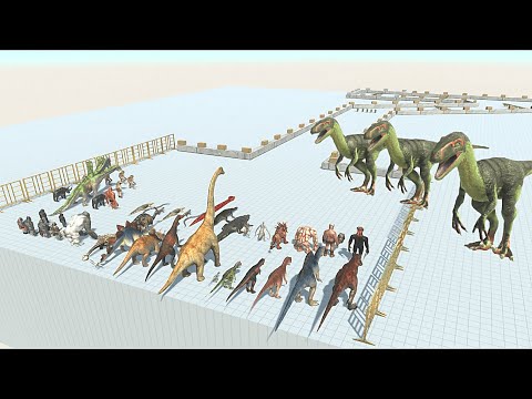 DEINONYCHUS Dinosaurs Challenge - Animal Revolt Battle Simulator