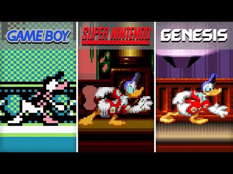 Maui Mallard in Cold Shadow (1995) Gameboy vs SNES vs Genesis [Which One is Better?]