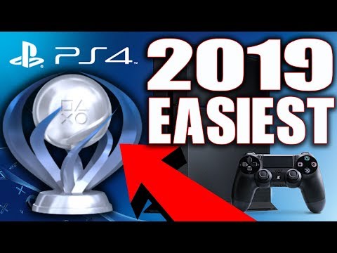 EASIEST PS4 PLATINUM TROPHY 2019