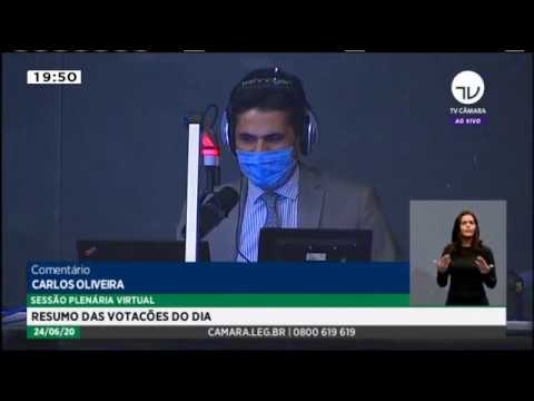 Câmara conclui votação do projeto que altera o Código de Trânsito - 24/06/20