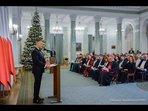 Wystąpienie Prezydenta RP podczas spotkania noworocznego z Korpusem Dyplomatycznym