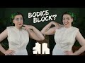 Making A Bodice Block From A Fitting Shell Pattern
