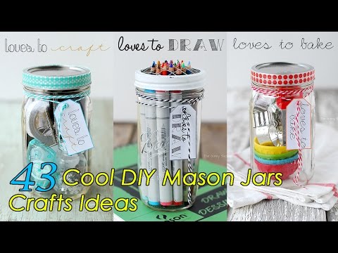 43 DIY Mason Jars Crafts Ideas