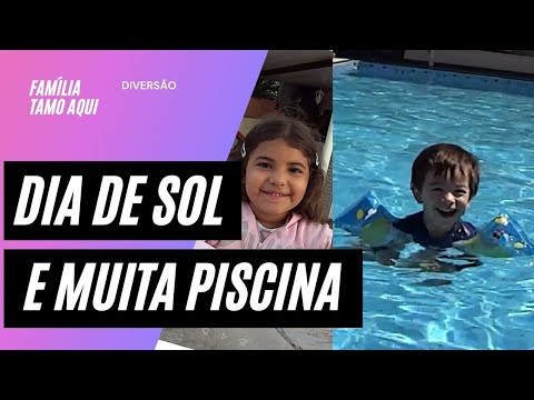 FERIADO DE SOL, PISCINA E BRINCADEIRAS NO GUARUJÁ!
