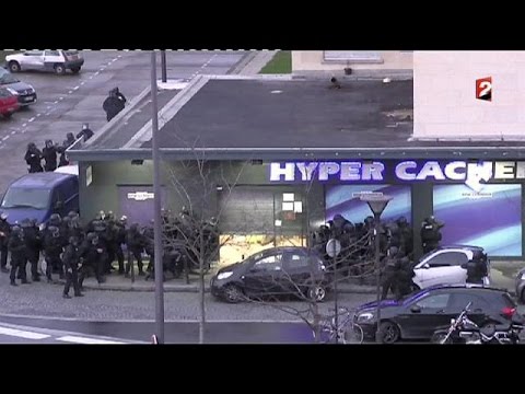 Four hostages dead in supermarket siege in Paris
