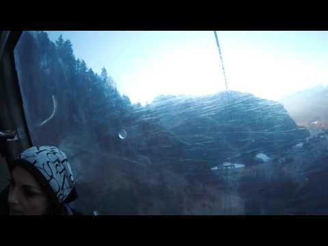 Discesa integrale cabinovia Agamatic "Canazei-Pecol" Canazei (TN)