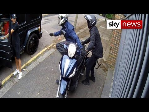 Arsenal stars targeted by armed moped thieves Arsenal stars targeted by armed moped thieves