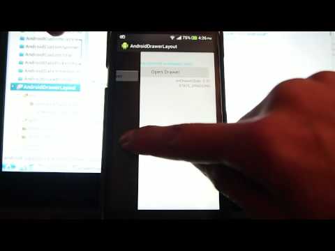 Android DrawerLayout and DrawerListener