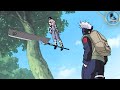 Blocked By Zabuza Kakashi Was Forced To Use His Sharingan Naruto Shippoop Naruto Parody
