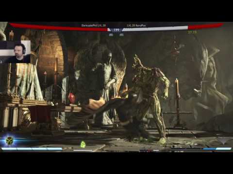 Injustice 2 1st MP gameplay pt30 - Swamp Thing vs. Batman