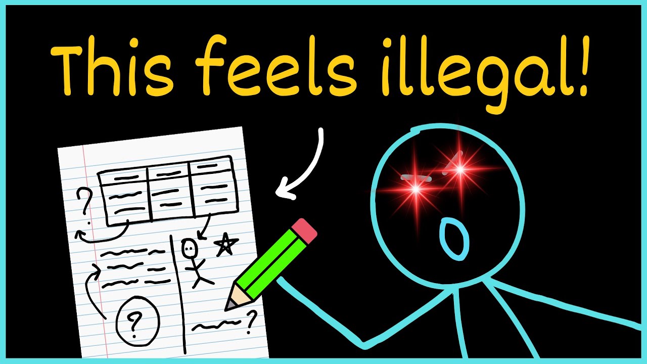 How to take NOTES So GOOD they feel like CHEATING