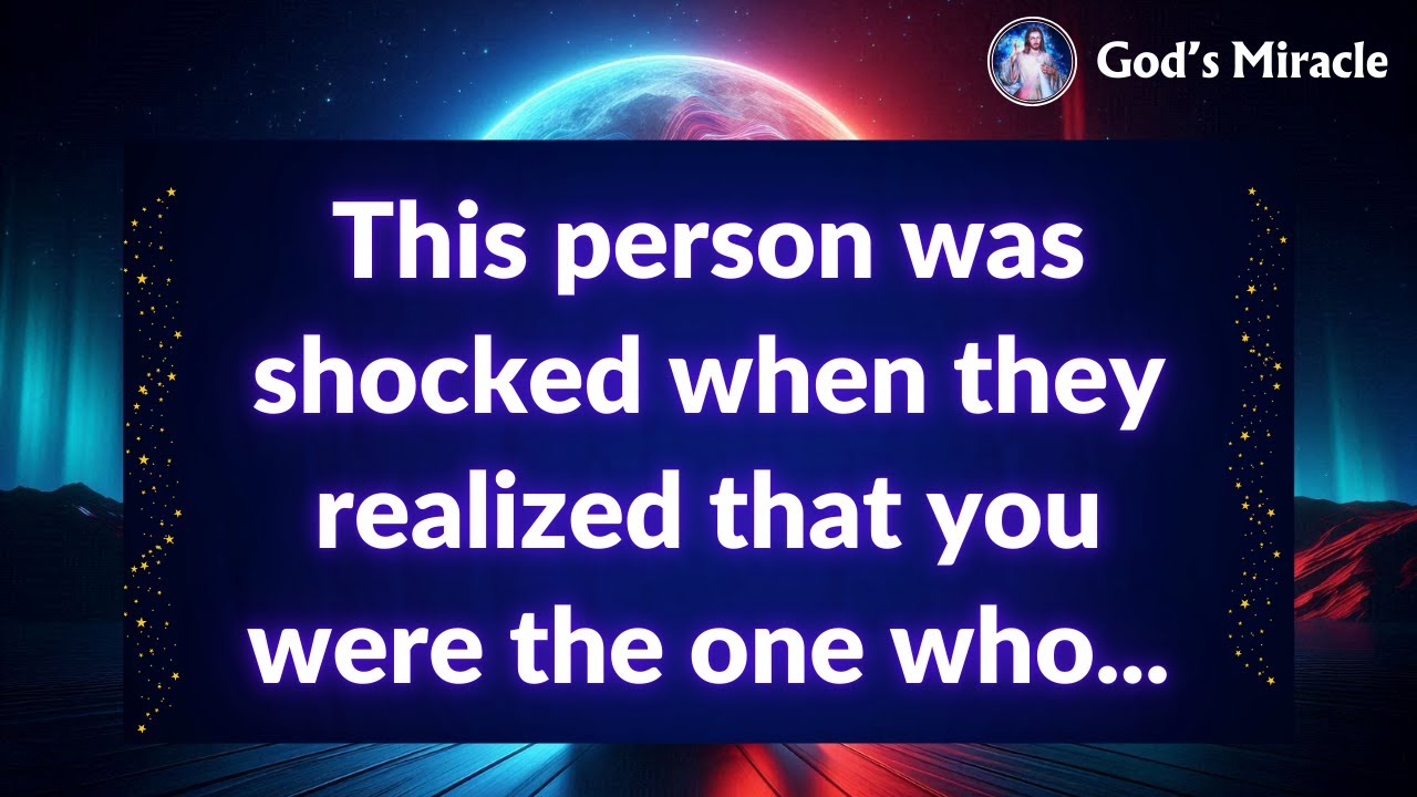 💌 This person was shocked when they realized that you were the one who...