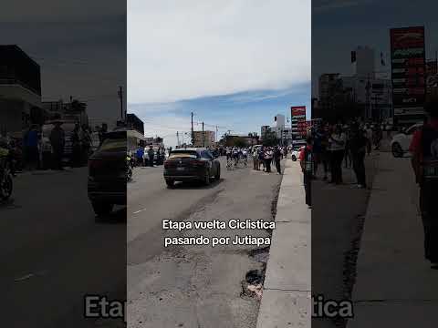 Paso vuelta Ciclistica por Jutiapa