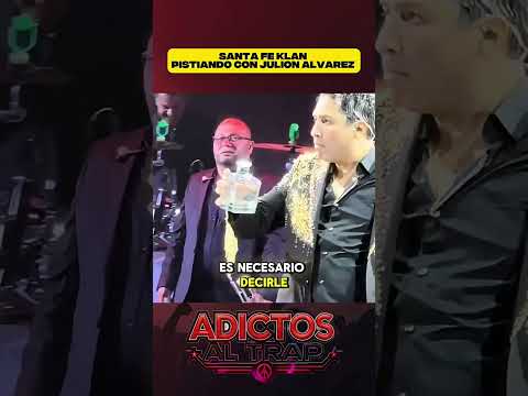 SANTA FE KLAN PISTIANDO CON JULION ÁLVAREZ‼️😱#santafeklan #mexico #usa #chile #cdmx #texas #miami