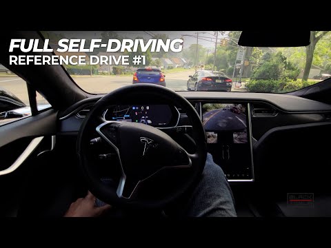 Tesla Full Self-Driving - Baseline Drive 1