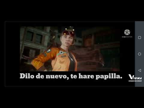 Diálogos de Jeff The Killer VS Sonya Blade parte 3.