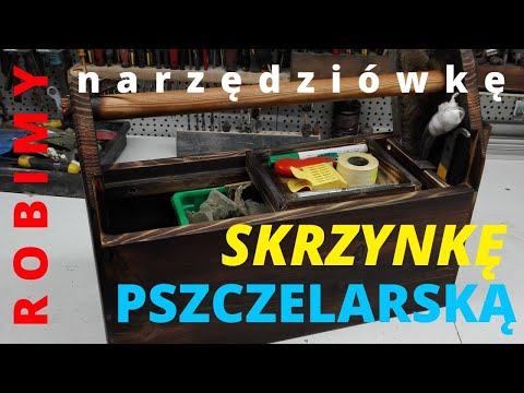 Skrzynka na narzędzia pszczelarskie #drewno #jak zrobić #dolnośląskie #miody @Dolnośląskie Miody