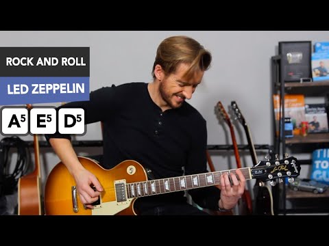 Led Zeppelin 'Rock and Roll' Guitar Lesson