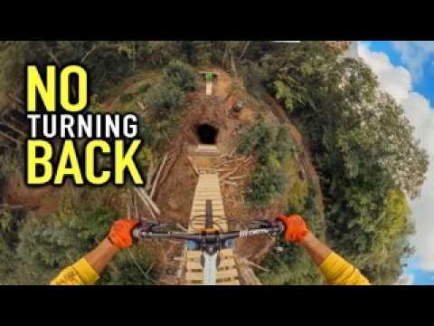 BUILDING AND RIDING THE CRAZY MTB TREEHOUSE PROJECT!