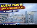 Dubai Rain Timelapse ️ 26 March 2026 Rare Rain In Dubai From My Balcony DubaiRain