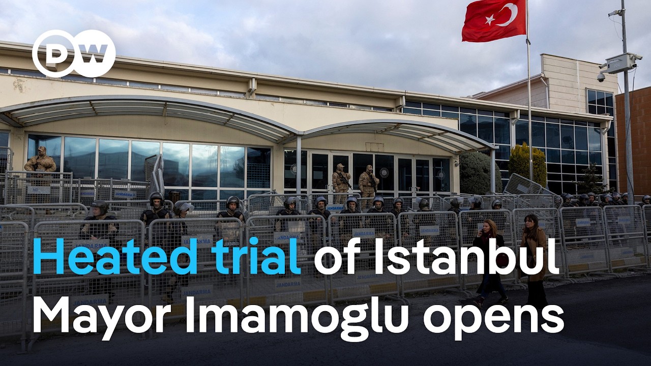 Corruption trial of Erdogan rival Imamoglu opens in Turkey | DW News