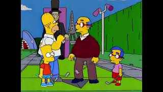 Homer Simpson glove slap