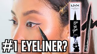 BEST DRUGSTORE EYELINER 2021 | NYX Epic Ink Liner