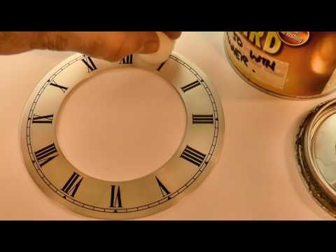 How To Make A Clock In The Home Machine Shop Part 9 Etching, Waxing And Silvering A Chapte