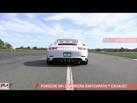 Presenting the AWE Tuning Porsche 991.2 Carrera SwitchPath™ Exhaust