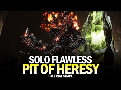 Solo Flawless Pit of Heresy Dungeon in The Final Shape [Destiny 2]