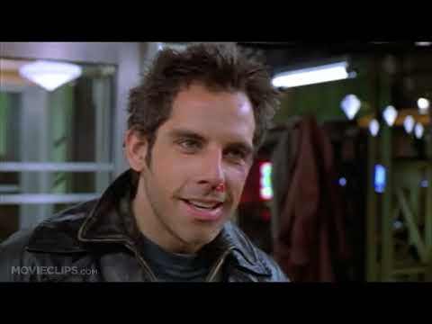Mystery Men 1999 theatrical trailer frame with the misfit superhero team