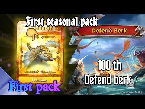 First Seasonal pack and the 100 th defend berk mission @GenevievePlaysRoB @aryafattan4050