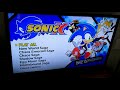 Opening To Sonic X English Version 2019 SD Blu Ray Both Discs