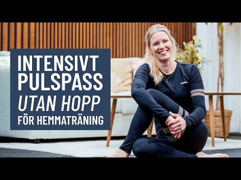 30 MINUTER ösig konditionsträning utan hopp – svettas loss i vardagsrummet x hemmaträning x puls