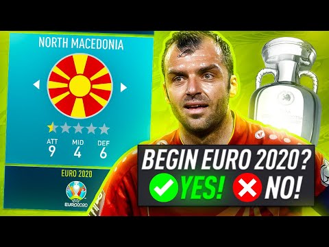 CAN WE WIN THE EUROS?!🏆 - FIFA 21 North Macedonia Career Mode EP1 (EUROS GAME MODE)