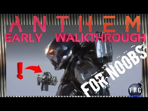 ANTHEM | EARLY WALKTHROUGH GAMEPLAY Part 1- the INTRO (Story Campaign)