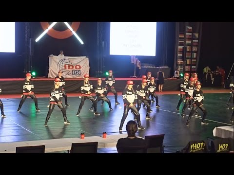 F43 Juniors Hip Hop Formation Junior IDO European Championships 2016 Ostrava ♥ 9.6.2016