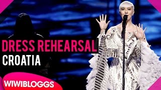 Croatia: Nina Kraljic &quot;Lighthouse&quot; grand final dress rehearsal @ Eurovision 2016 | wiwibloggs