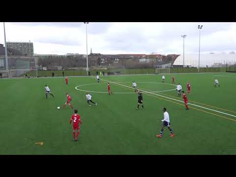 U15 Øst 1: B93 - Lyngby BK, 1-6 (1.halvleg)
