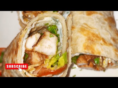 Chicken Rolex Ugandan style,A Ugandan street food.