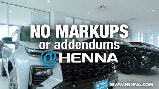 Shop Henna Chevrolet For No Hidden Costs & Markups | Together Let's Drive