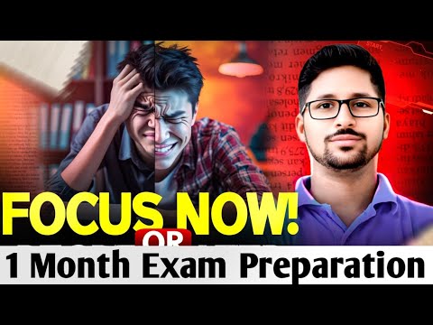 1 month board exam preparation plan | Class 9,10,11 and 12 one month exam preparation | exam plans