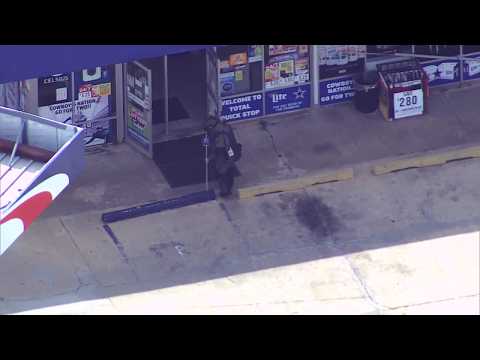 Bomb squad investigates suspicious package at Moore gas station